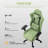 Dowinx Adjustable Reclining Ergonomic Swiveling PC & Racing Game Chair with Footrest-2107405051