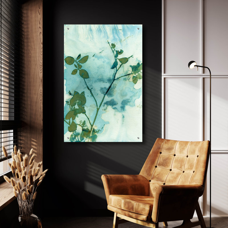 "Feuilles et ciel" par Krista McCurdy, H 16 po x l 12 po