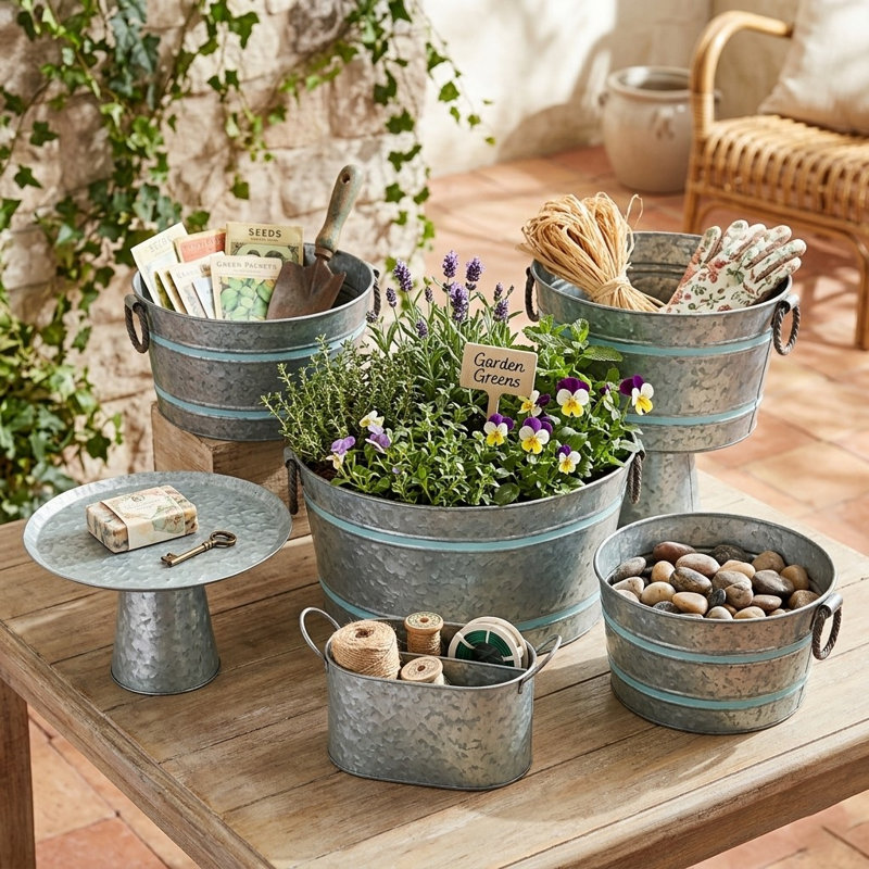 Gracie Oaks Decorative Bin