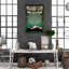 Billiard Club Balls - Billard Rules, No Sitting On Table - 1 pièce, impression sur toile tendue-1315709635