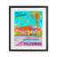 Palm Springs Canyon, reproduction sous verre encadrée, design par Jess Stempel-1707129203-1707129205
