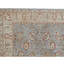 Tapis bleu et beige noué à la main de haute qualité