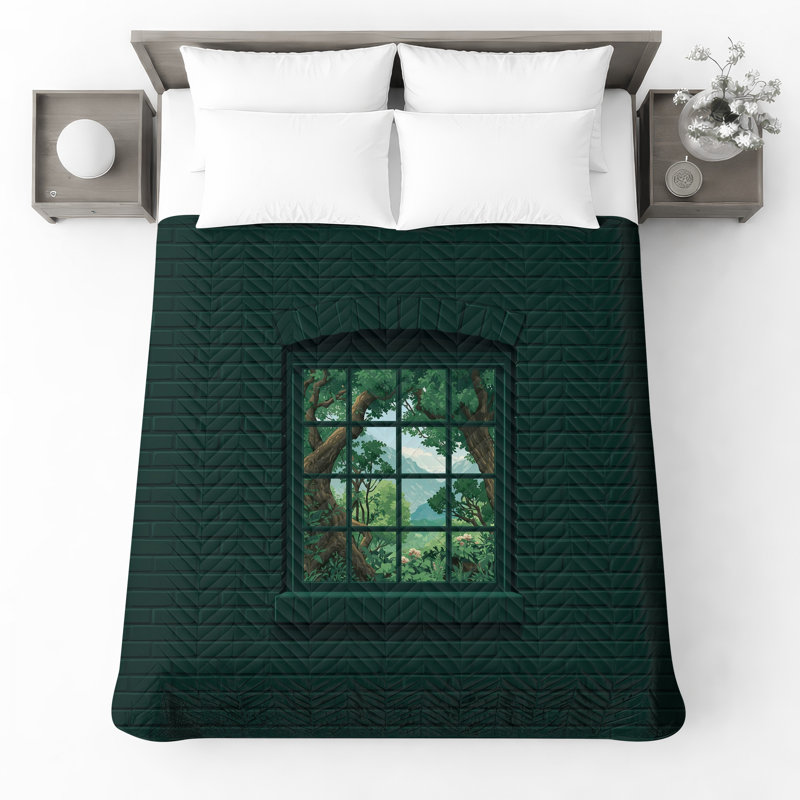 Couvre-lit matelassé Brick, Twin