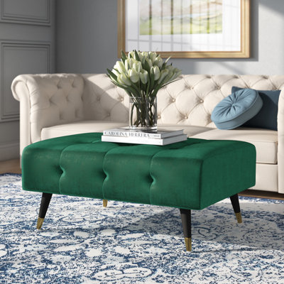 Shiflet 95Cm Wide Tufted Rectangle Cocktail Ottoman