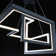 Parcell 1 - Light Black LED Unique/Statement Pendant