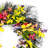 Faux Polyester 24'' Wreath