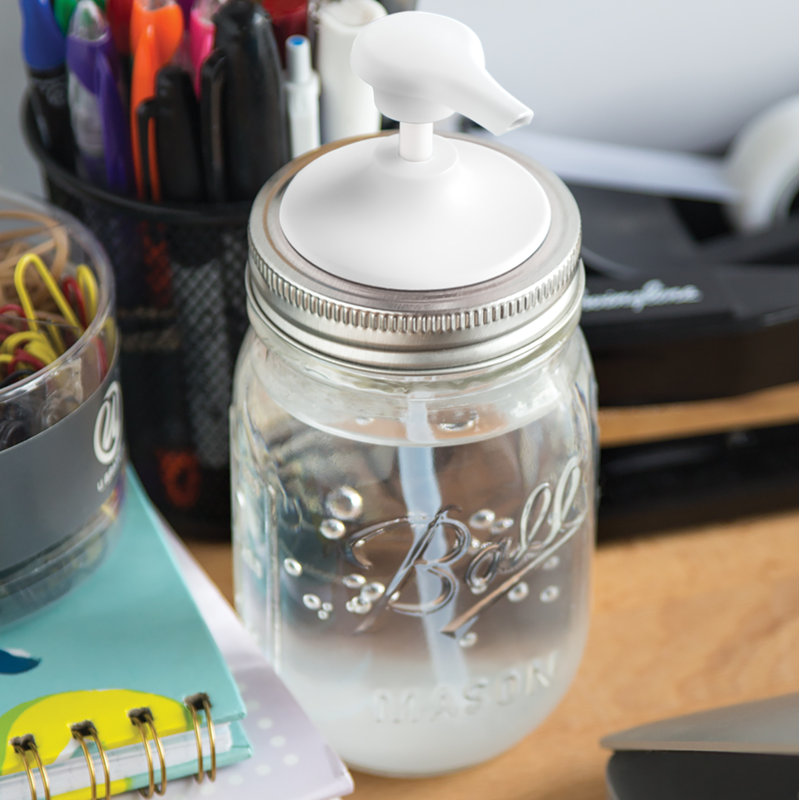 Paderne Soap Dispenser, White