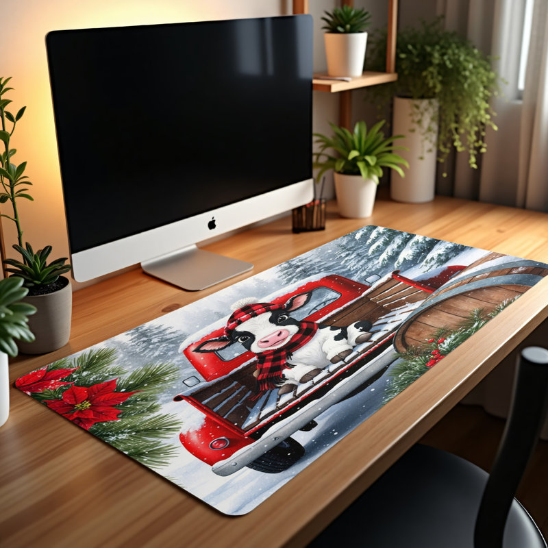 Polyester Desk Pad, 31.5x15.5