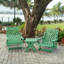 Seaview Fully Assembled All-Weather Recycled HDPE Outdoor Folding Side Table-914478576