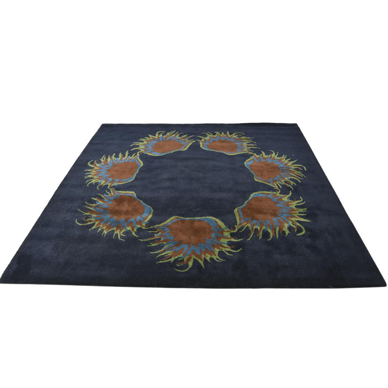 Tapis bleu marine 8 pi Pineland