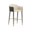 Kylin Upholstered Bar Stool with Metal Frame