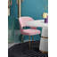Chaise en velours Rizo Cognac-4605389