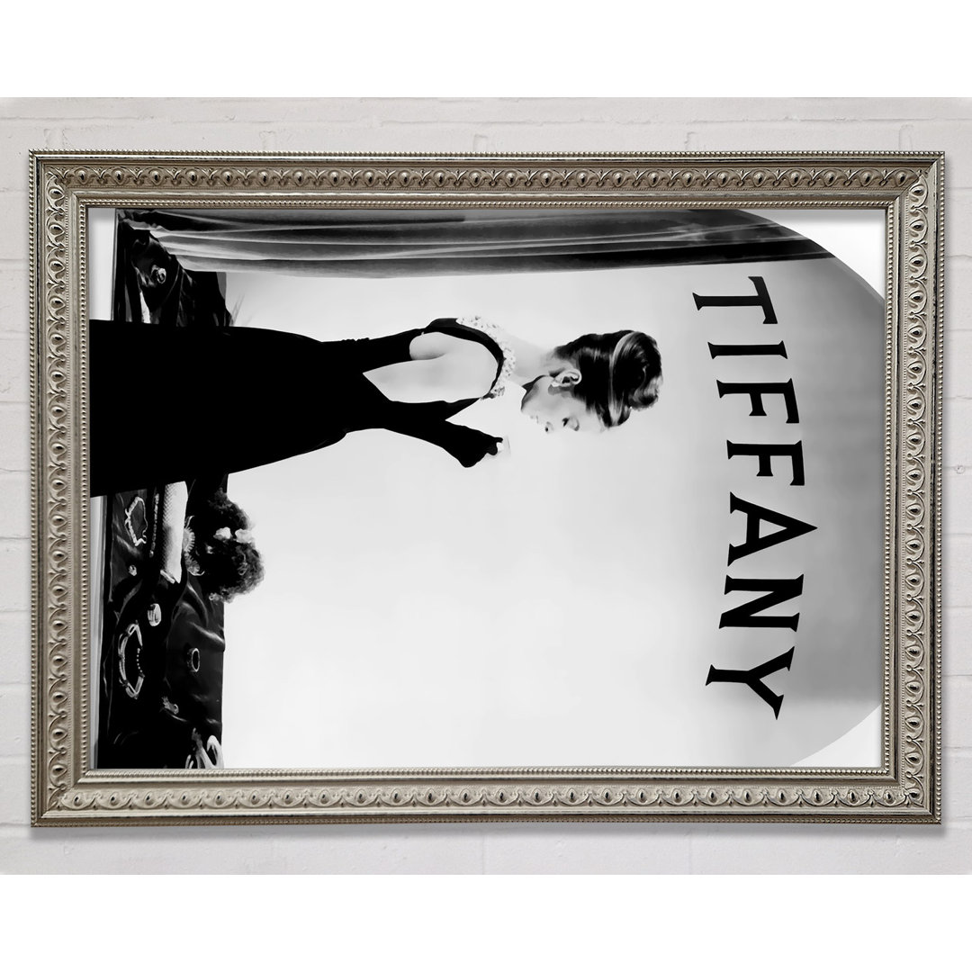 Audrey Hepburn Tiffanys Fenster - Einzelner Bilderrahmen Kunstdrucke