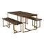 Embarcadero Metal Base Dining Table