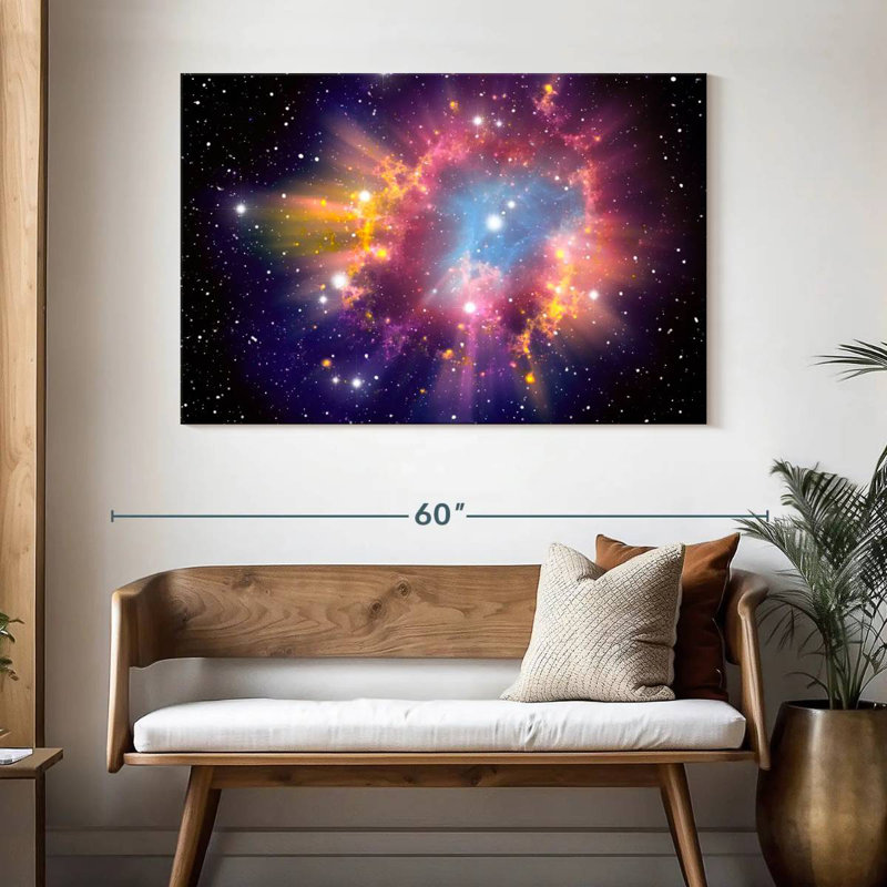 Oberle Stellar Supernova Explosion, 32" H x 48" W
