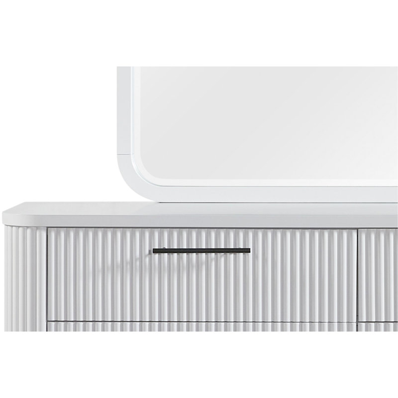 6 Drawer Dresser - White