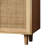 Elegant And Functional 4-Door Rattan Decorative Storage Cabinet-1024422132