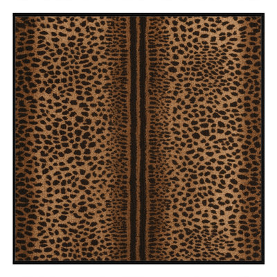 Washable African Cheetah Big Cats Area Rug