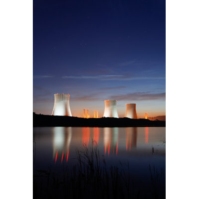 Power Station - Wrapped Canvas Print