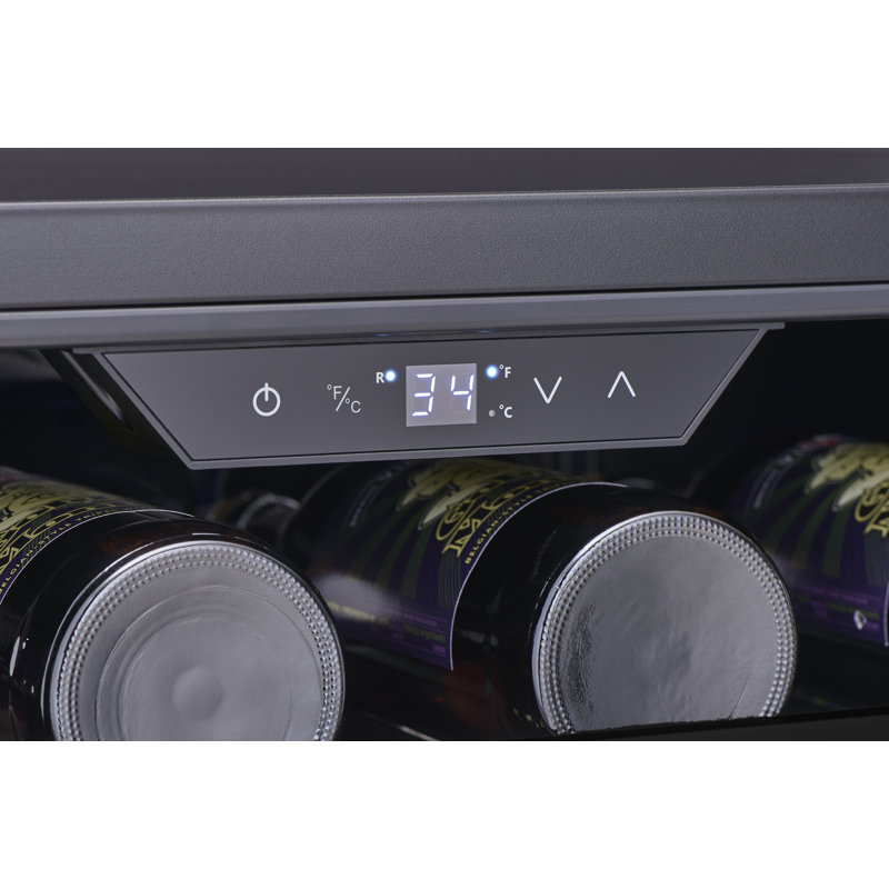 Zephyr Presrv 24" 136 Cans (12 oz.) Outdoor Rated Convertible Beverage Refrigerator