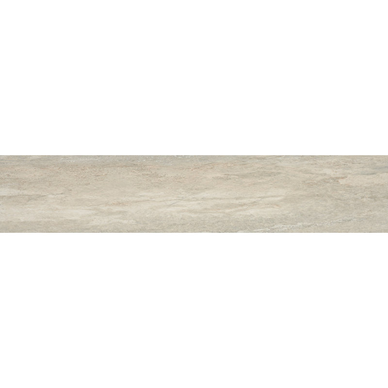 Milestone 12" x 3" Porcelain Bullnose Tile Trim, Dust