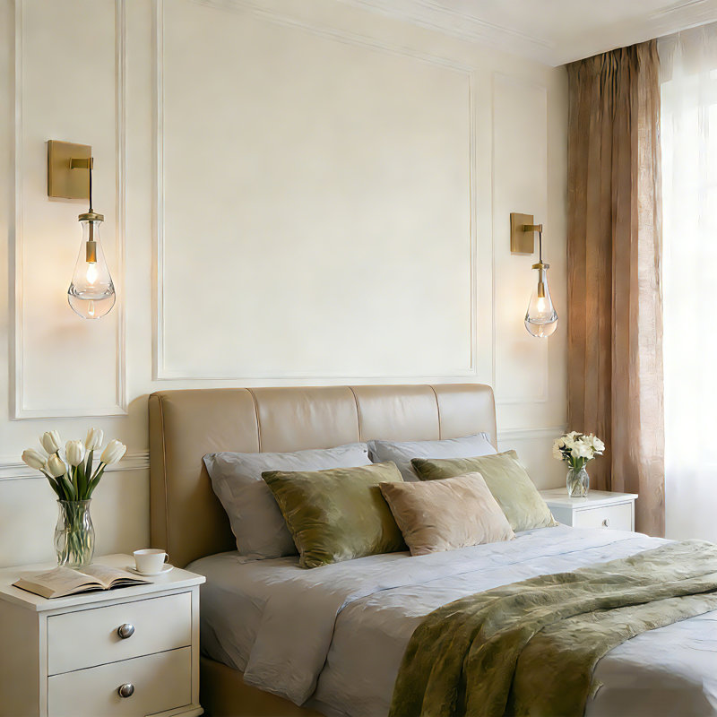 Light Luxury Raindrop Wall Sconce（2sets）