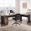 Bureau industriel avec rangement industriel