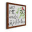 «Mistletoe», art textuel sur toile-659472003-659472006