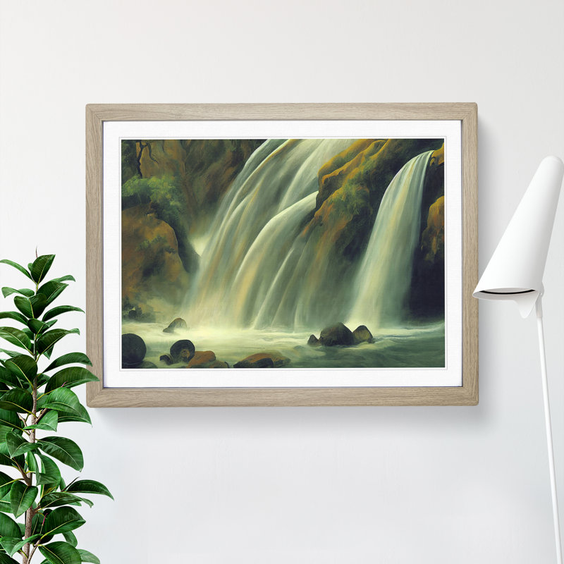 Glorious Waterfall - Single Picture Frame Print