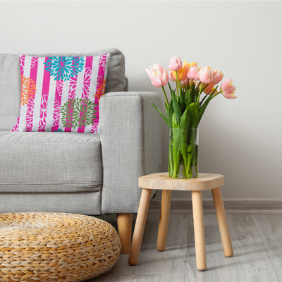 Coussin Flower Bursts
