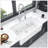Durable White Ceramic Farmhouse Sink - 30 Inch Reversible Apron-Front Single Bowl for Modern Kitchens