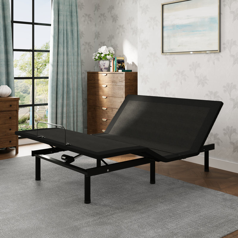 Zero Gravity Adjustable Bed With Wireless Remote Control, King