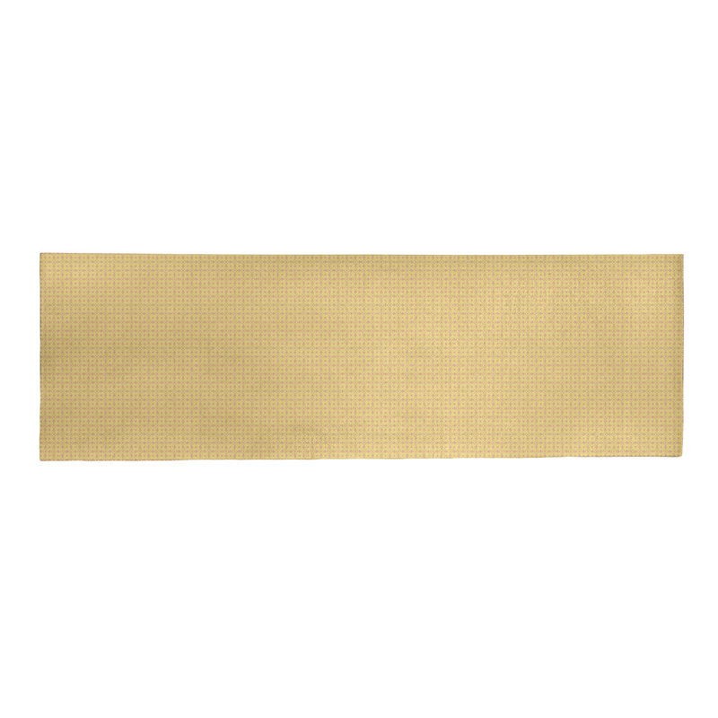 Tapis jaune napperon, Tapis de couloir 2 pi 6 po x 8 pi
