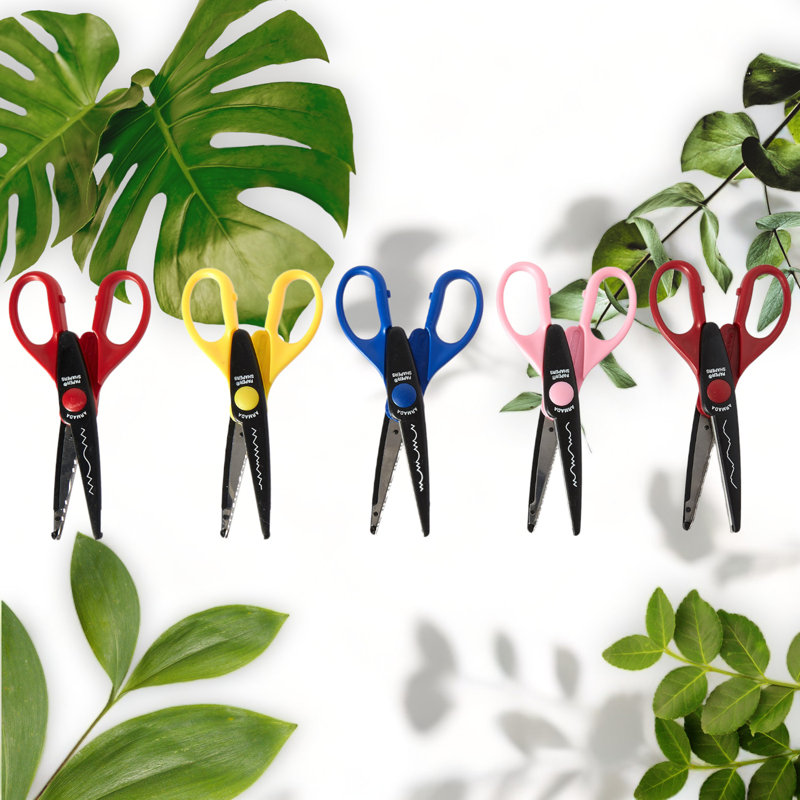 Assorted Decorative Scissors 5-Pack for Crafts