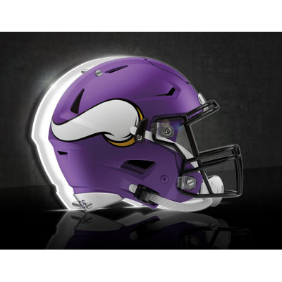 7" NFL LED Helmet Shaped Desktop Sign