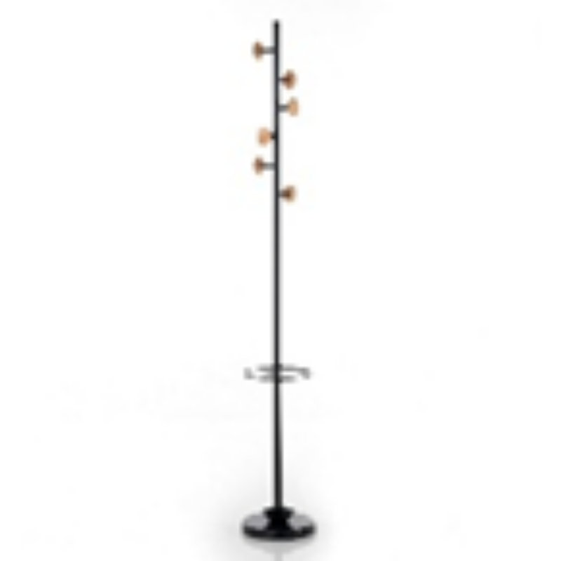 Lafitte Steel Freestanding 6 - Hook Coat Stand