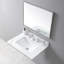 31Inch Bathroom Vanity Top, Sintered Stone, Ceramic Sink & Backsplash, Beautiful Design Elegant 31" Top In , With Sink, Fashion