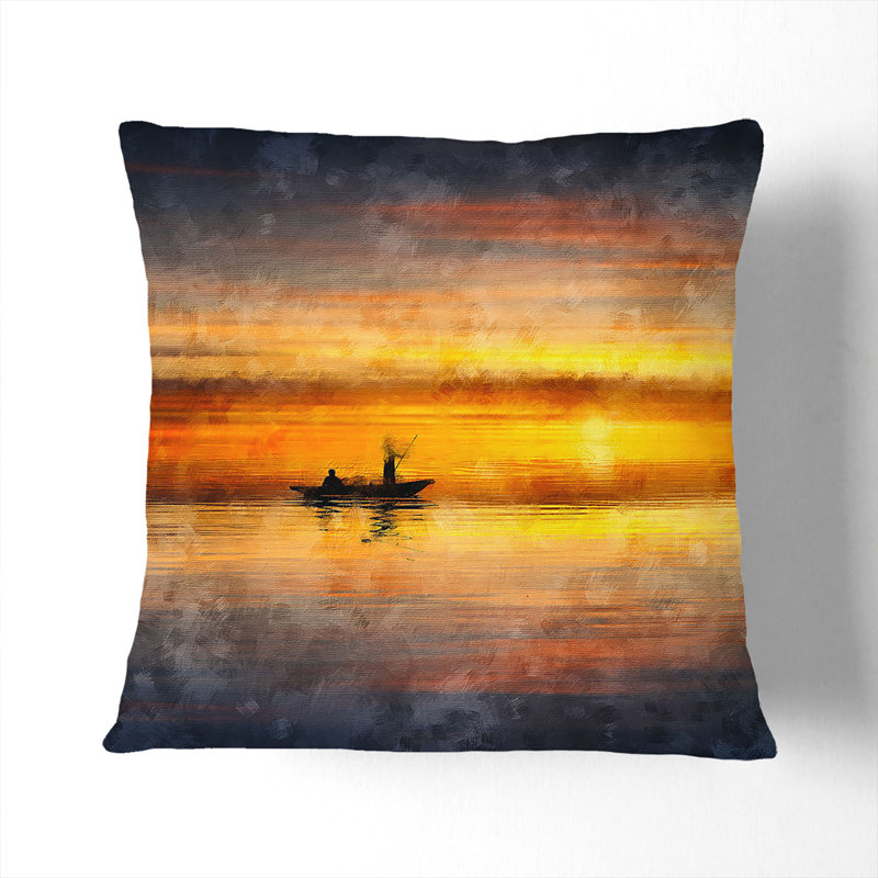 Square Cushion, 40cm H x 40cm W x 15cm D
