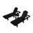 Altura Outdoor Chaise Lounge with Table-88382524
