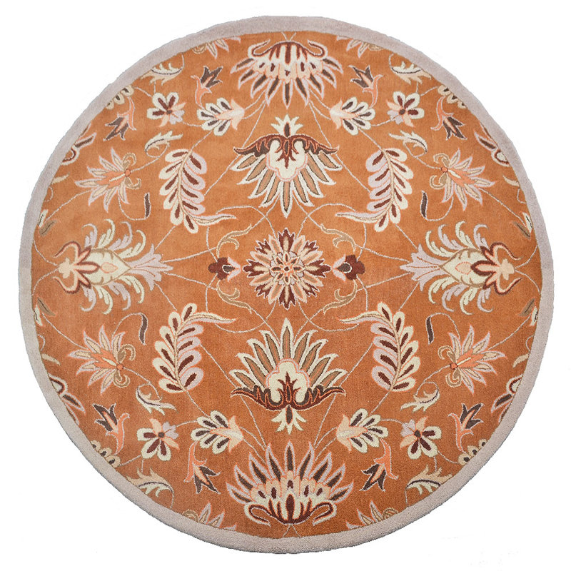 Tapis ronds touffetés à la main Abingd, Rond 8 pi