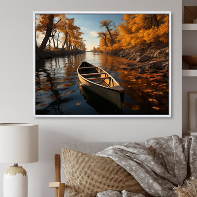 Canada River Rhapsody I sur toile