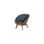 Peacock Teak Patio Papasan Chair with Cushions-69765908