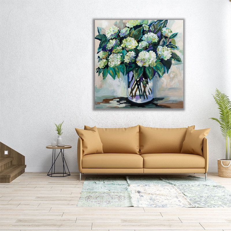 Jaimes Bouquet - reproduction d'art sur toile, H 40 po x l 40 po
