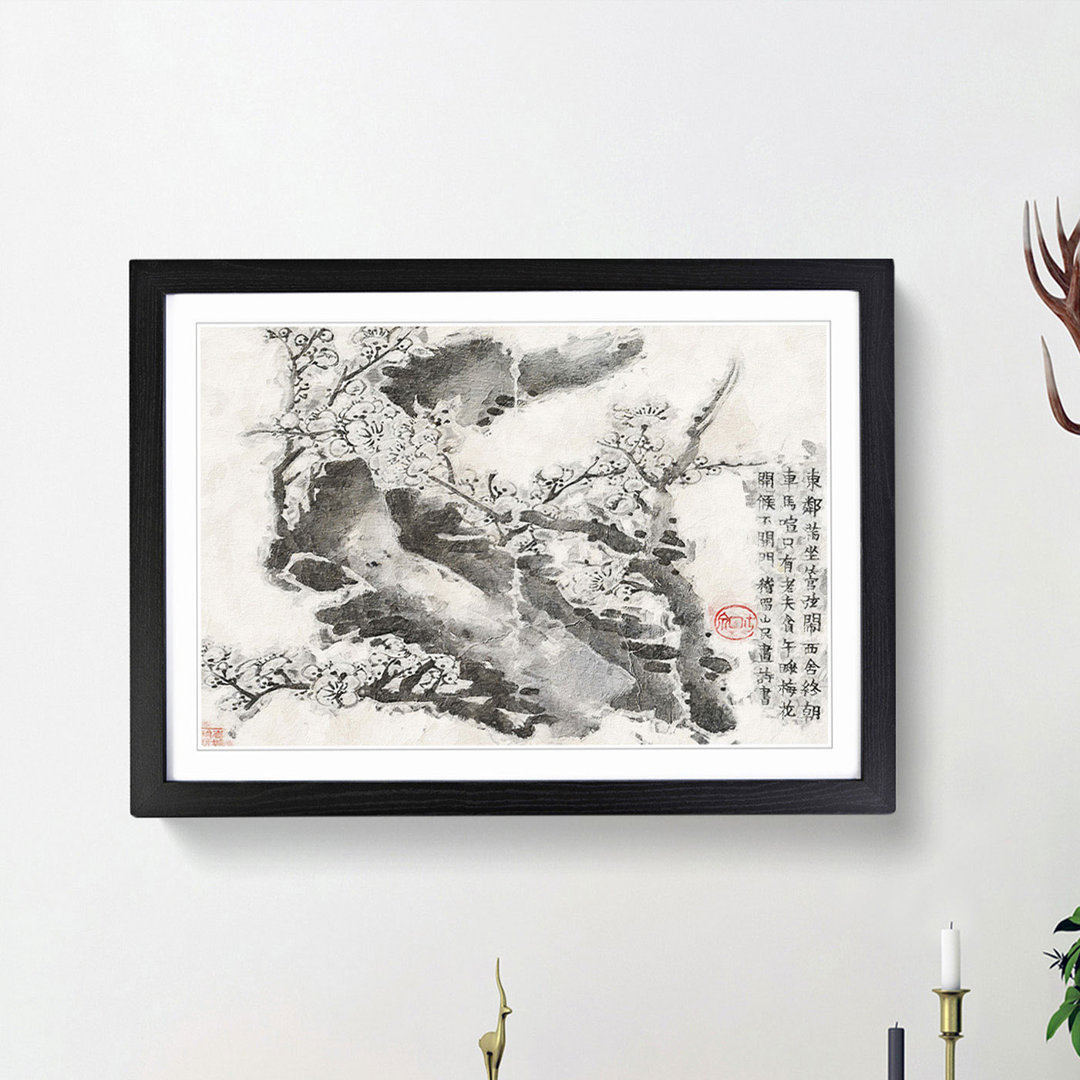 Plum Blossoms Vol.9 by Jin Nong - Picture Frame Painting Print
