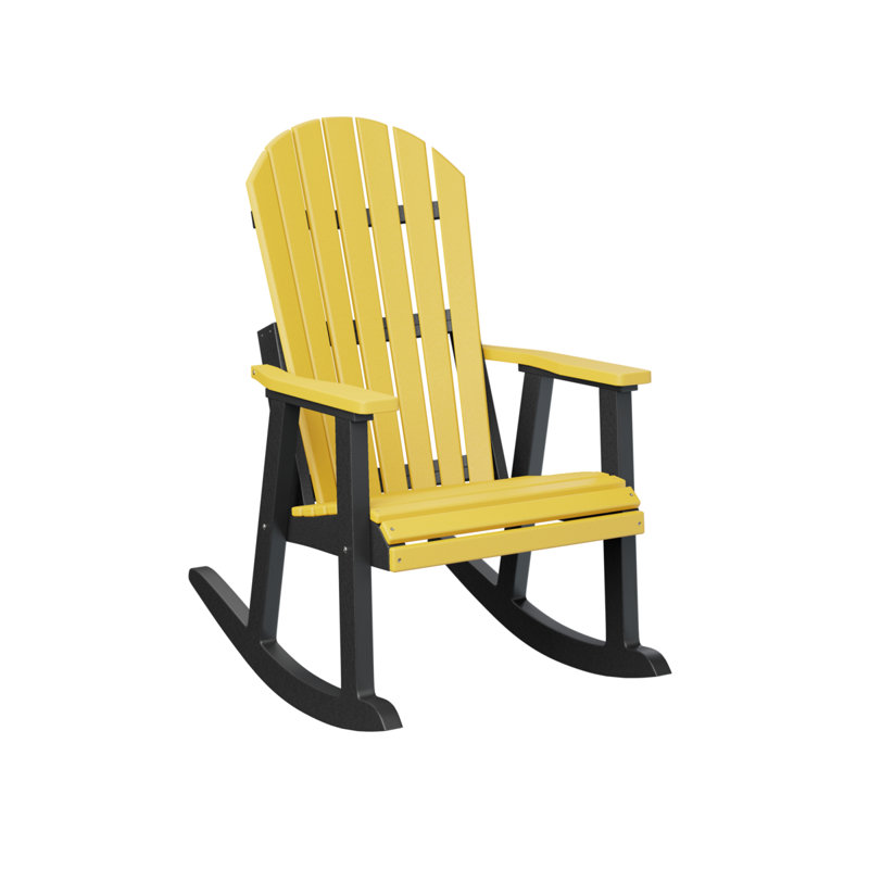 Fauteuil berçant berlinois berlinois, Sunburst Yellow Top/Black Base