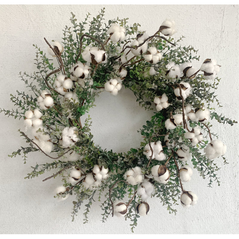 Couronne en coton 24 po pour porte d'entrée 24 po