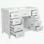 Meuble-lavabo avec lavabo, 2 portes et 8 tiroirs-413112757