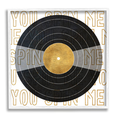 " Spin Me Vinyl Record Phrase " by Sundance Group
