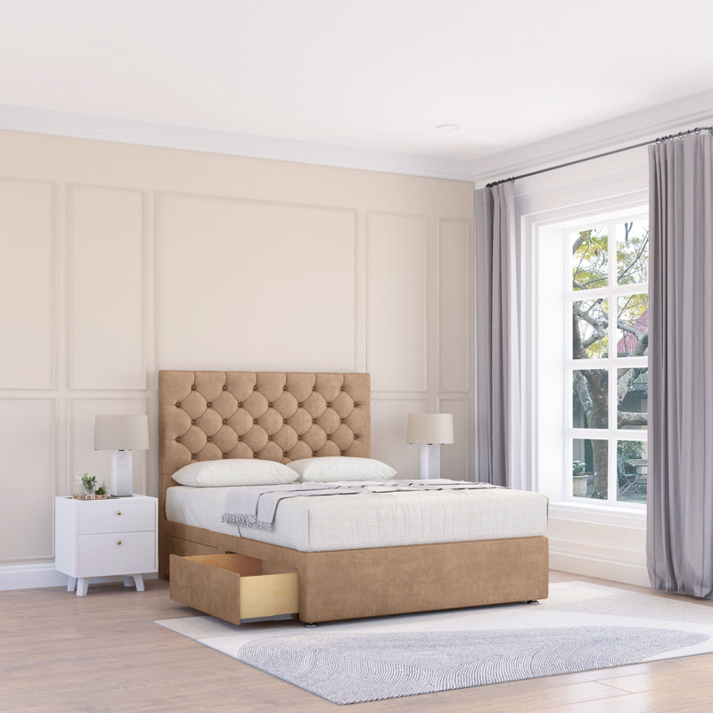 Bed, Brown, Double (4'6)