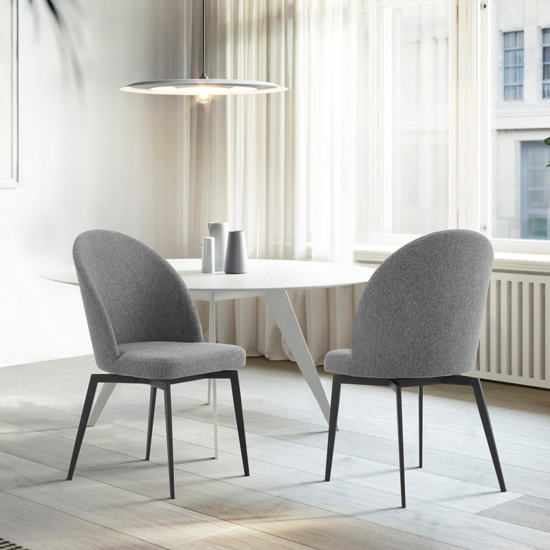 Chaise d'appoint Dumt en gris